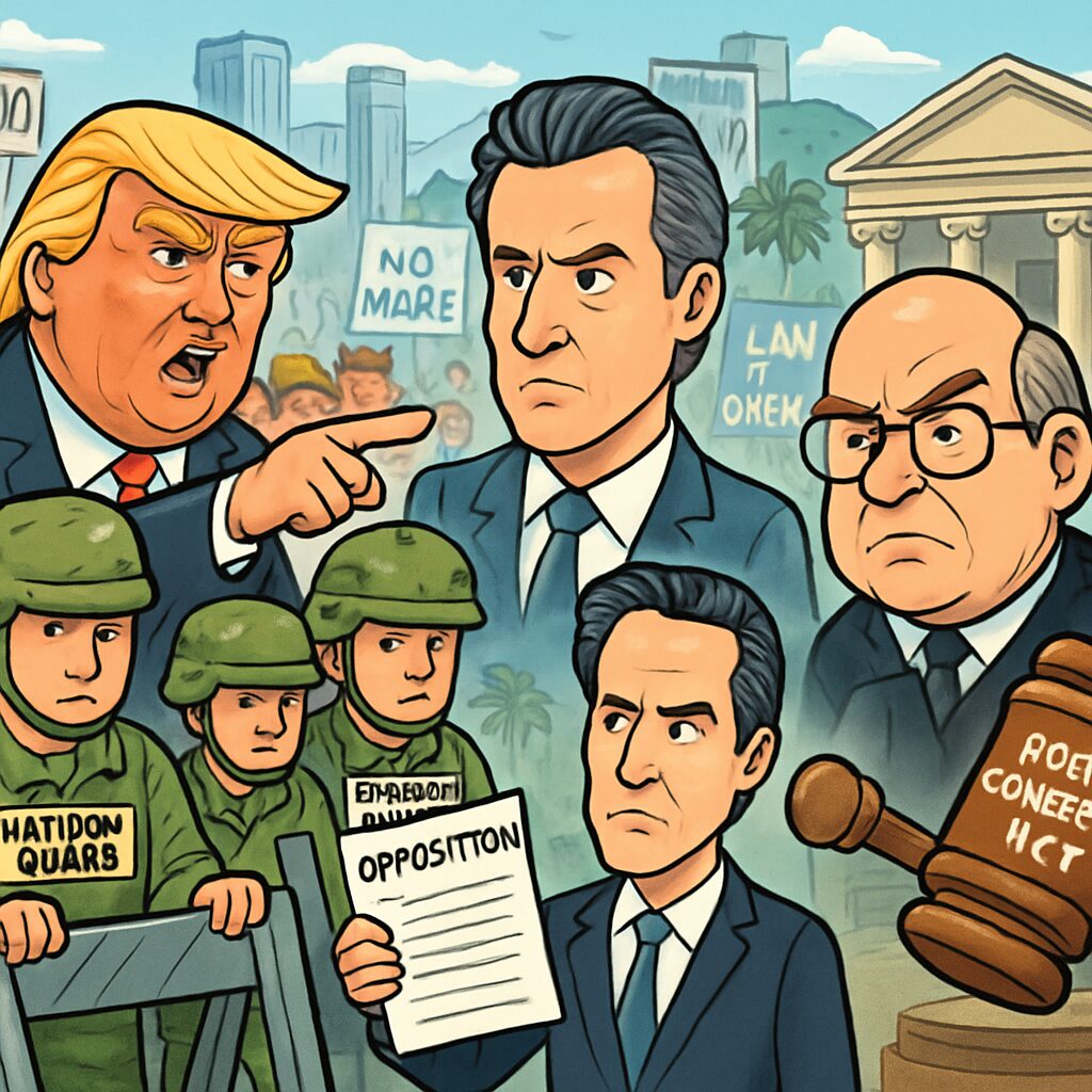 Trump’s use of National Guard in Los Angeles was illegal, judge rules ...