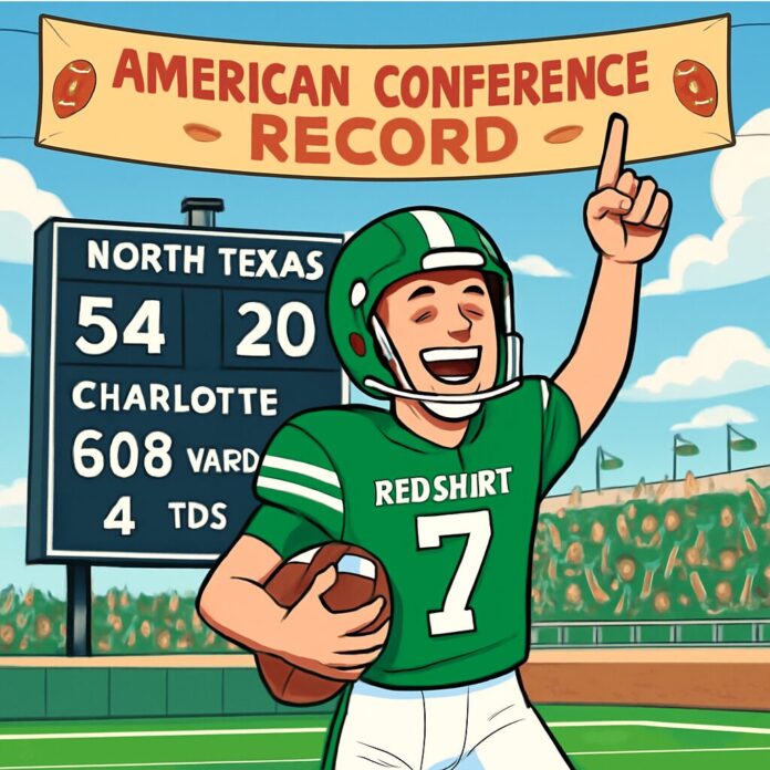 20251025_093239_UNT_QB_Mestemaker_has_record_608_yards_in_win
