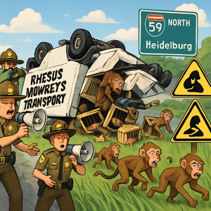 20251029_093702_Monkeys_escape_from_overturned_truck_on_a_Mississi