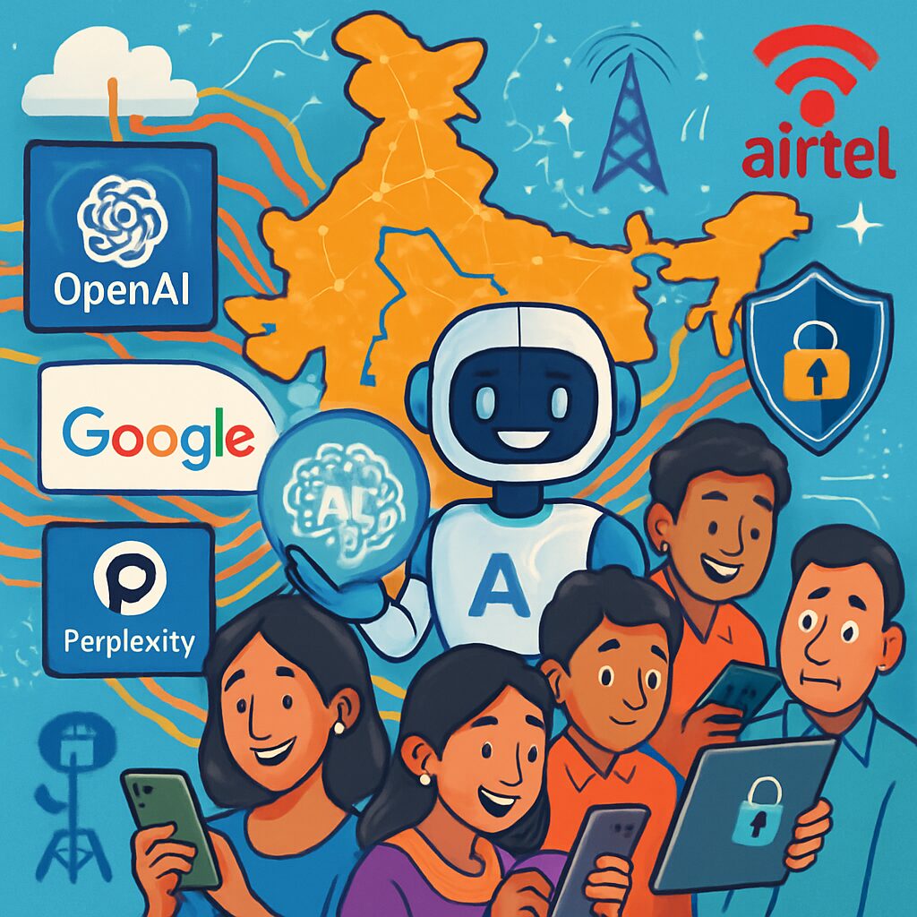 Technology Offering Why tech giants are offering premium AI tools to millions of Indians ...