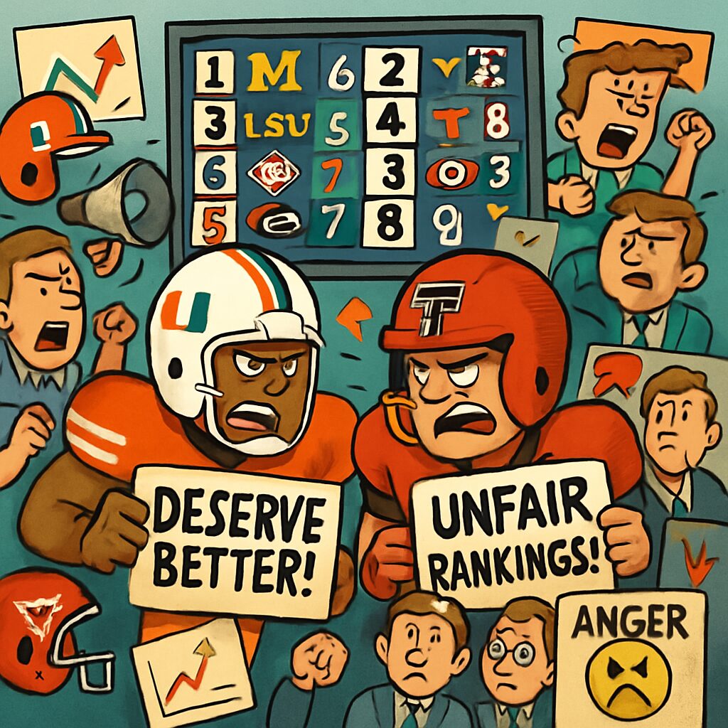 Let’s get mad! Why Miami and Texas Tech top our Week 12 Anger Index ...