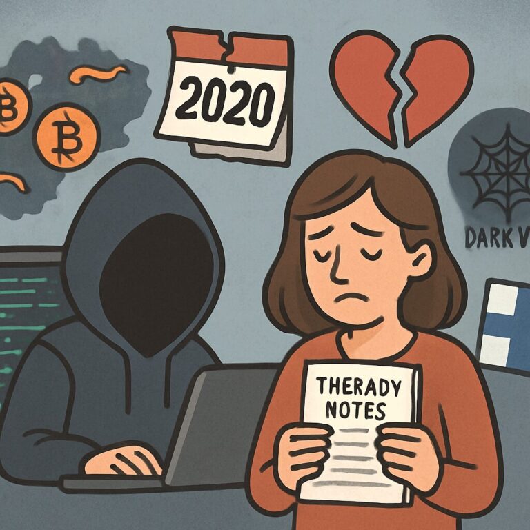 A faceless hacker stole my therapy notes now my deepest secrets are