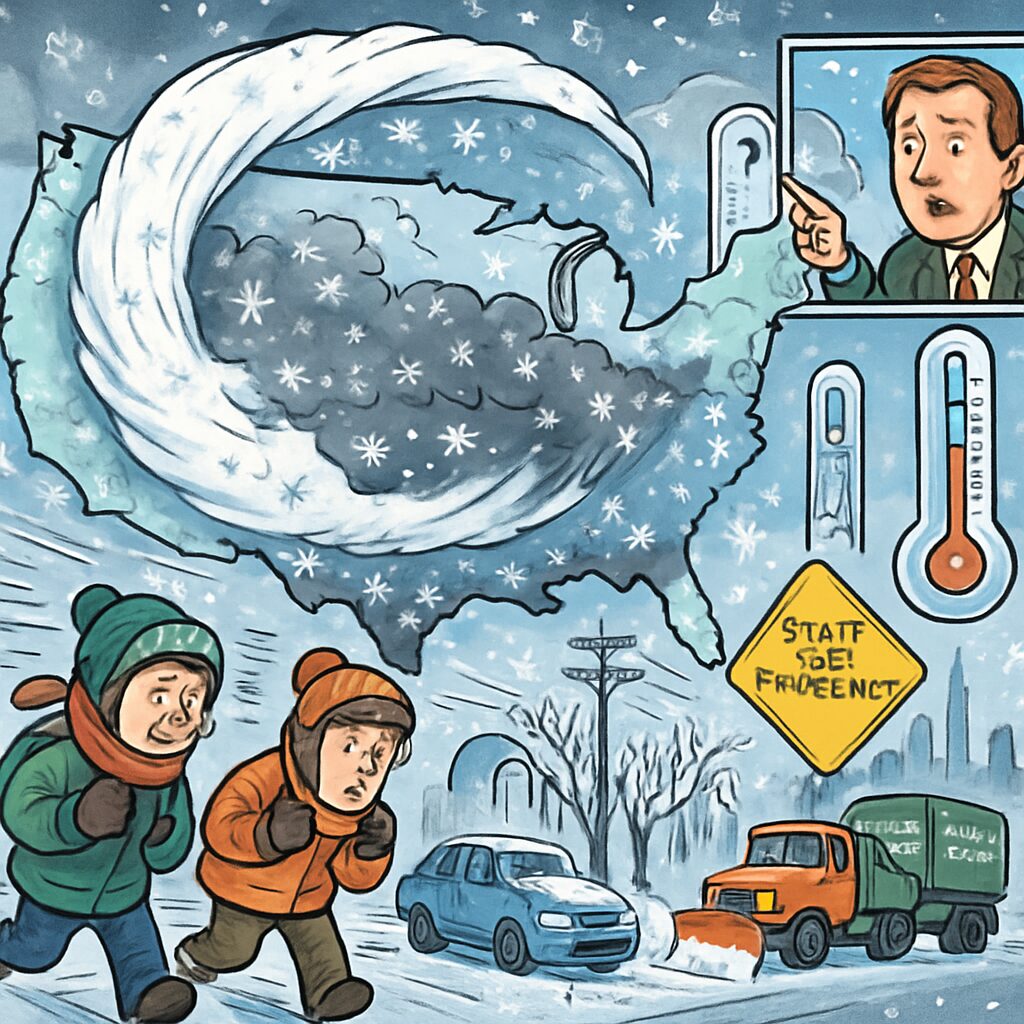 Massive winter storm expected to bury much of US in snow and ice ...