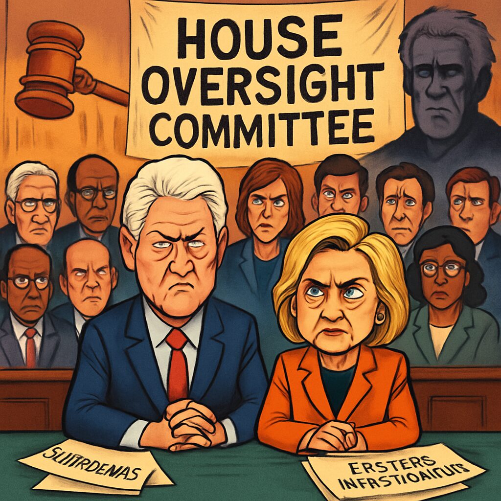 US House panel votes to hold Clintons in contempt over Epstein ...