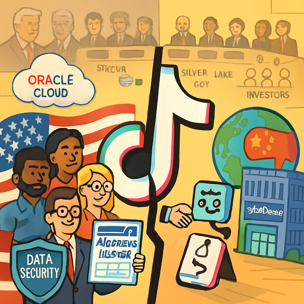 Spectacular Tiktok Closes Deal To Split Us App From Global Business Wallpaper for Mobile Spectacular Tiktok Closes Deal To Split Us App From Global Business Wallpaper for Mobile