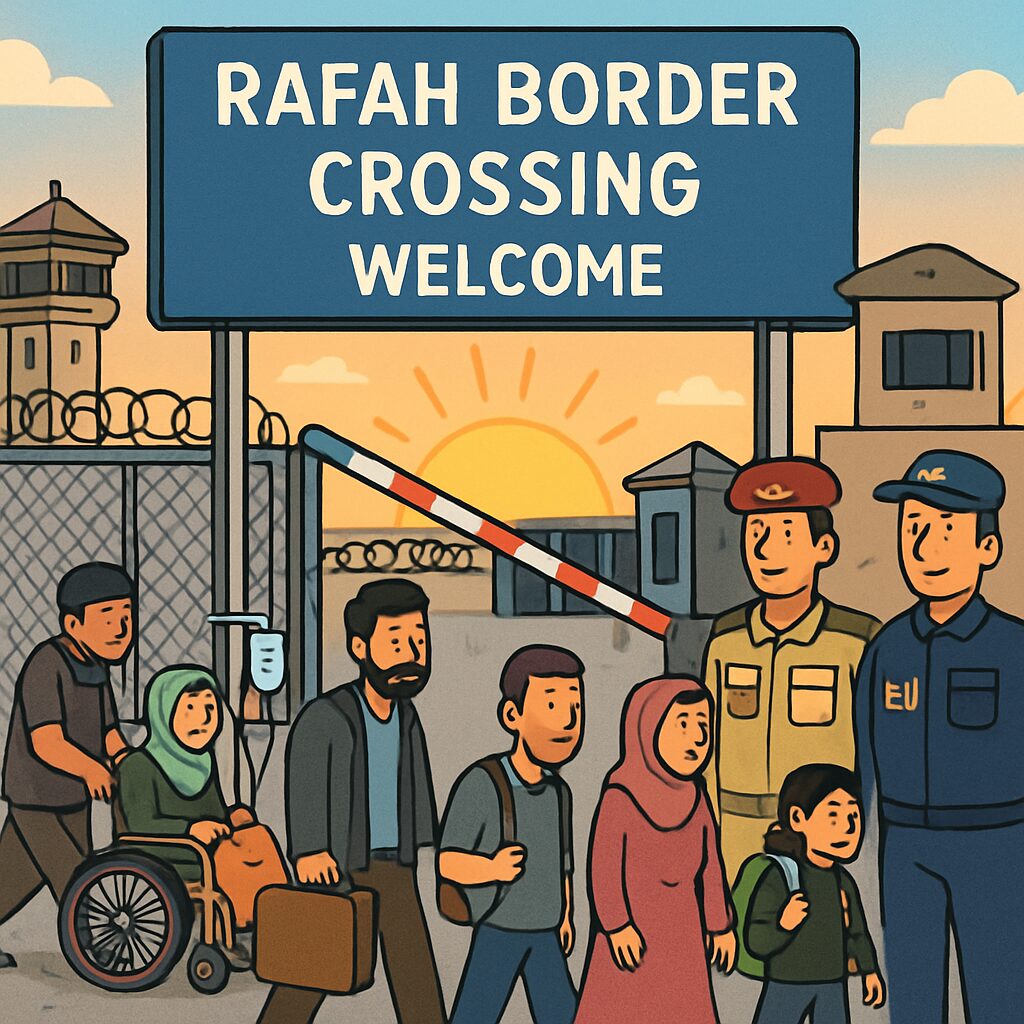 Gaza’s key Rafah border crossing with Egypt reopens - Herald Times
